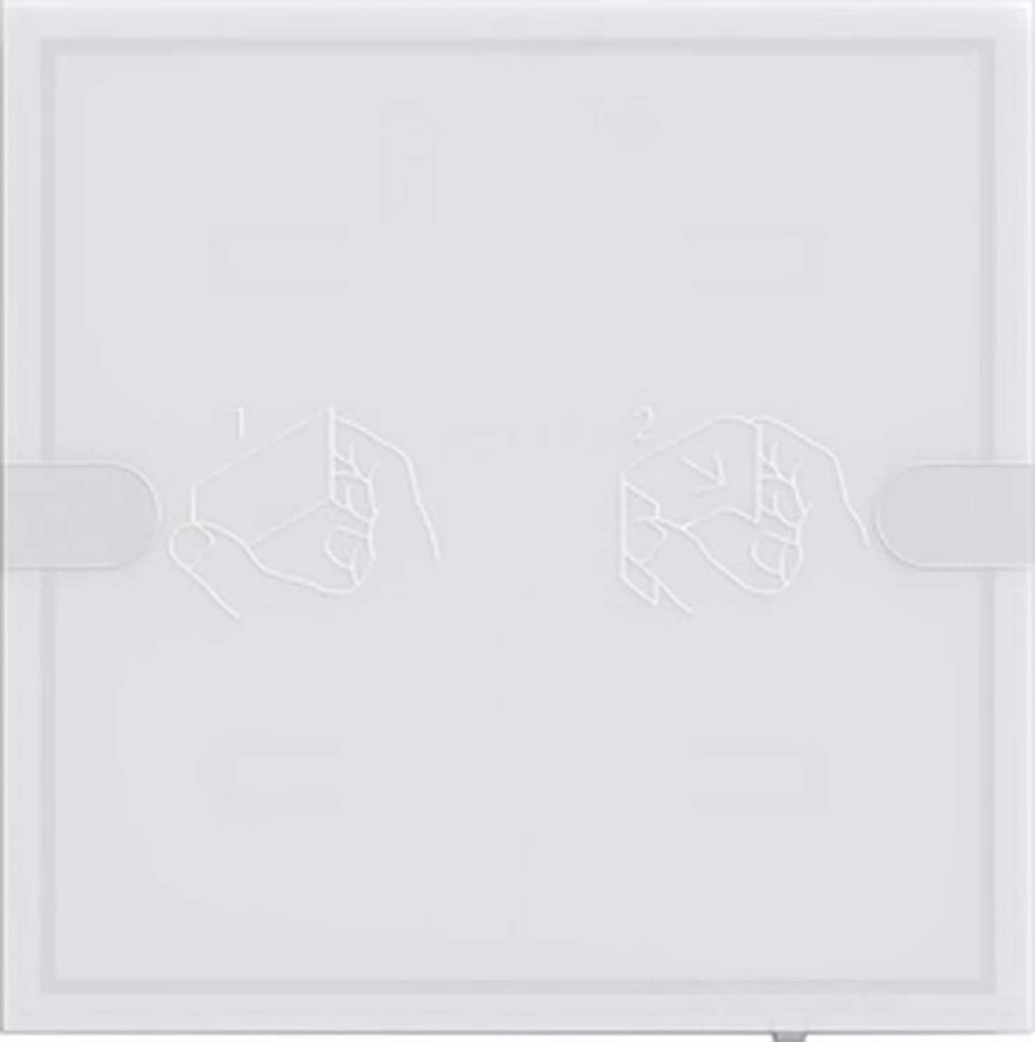 Gira KNX Pulsante sensibile 4 Comfort 1f TS4 Bianco, 1 pz.