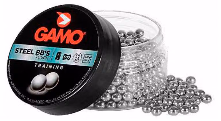 Pallini in acciaio Gamo Touch Training: precisione e resistenza per l'allenamento al tiro - Gamo