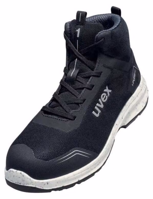 Stivali uvex 1 sport S1, colore nero, larghezza 14, taglia 35