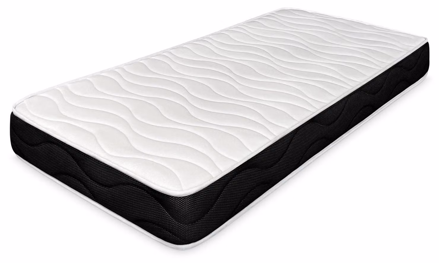 Materassi in memory foam, reversibili, 80x190 cm, di media rigidità, con lato per l'inverno e lato per l'estate