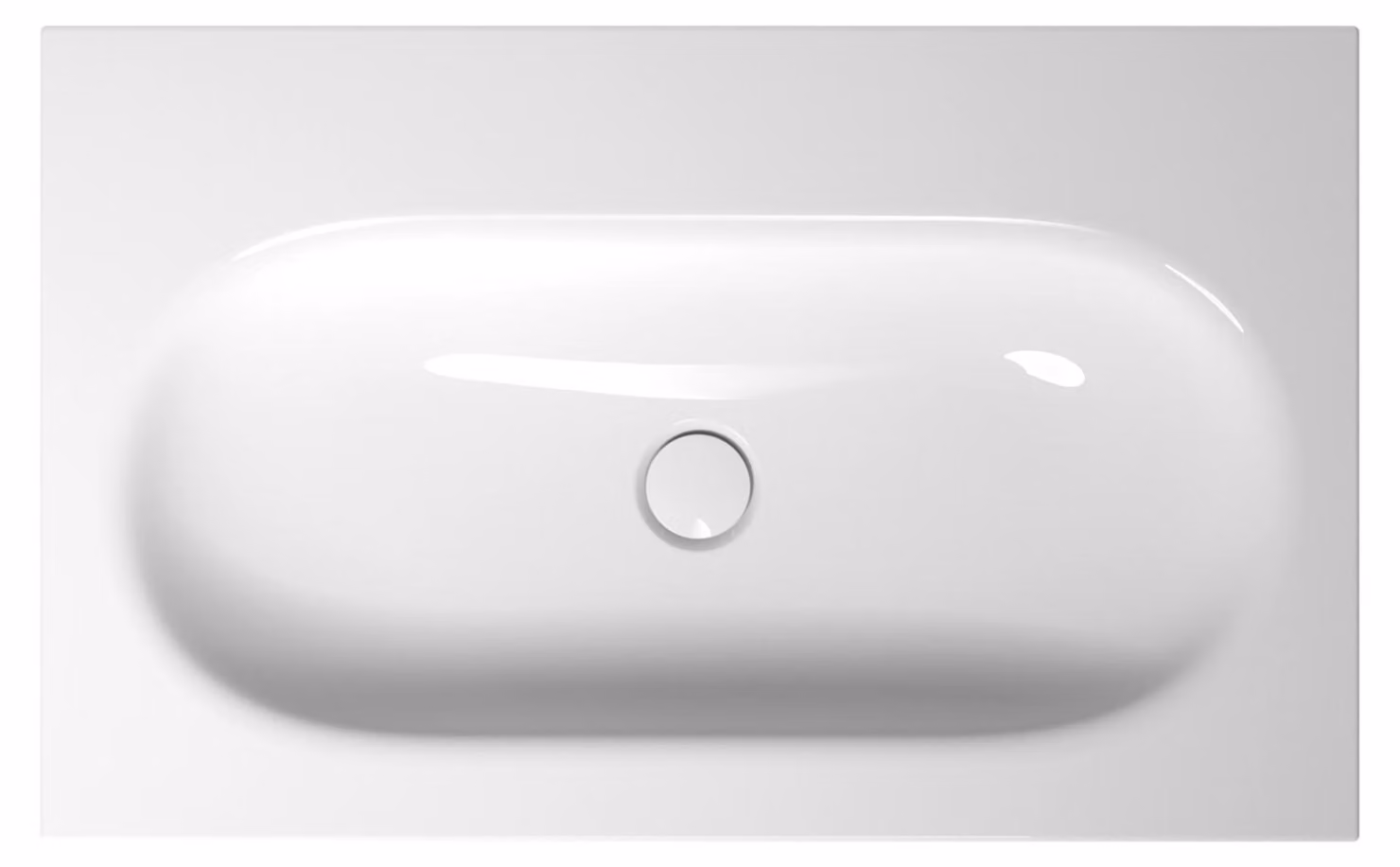 BetteComodo lavabo à encastrer, 1 trou pour robinet, sans trop-plein, 800x495x120mm, A216-000HLW1,PW, A216-000HLW1,PW