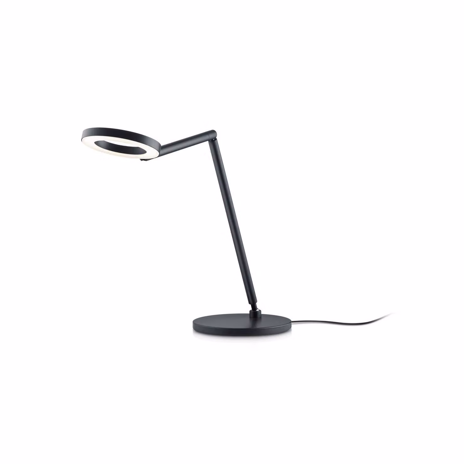 Knapstein Lampada da scrivania Tessa-T, dimmerabile, Nero, Studio / Ufficio, Ottone, Moderno, Lampada da tavolo LED