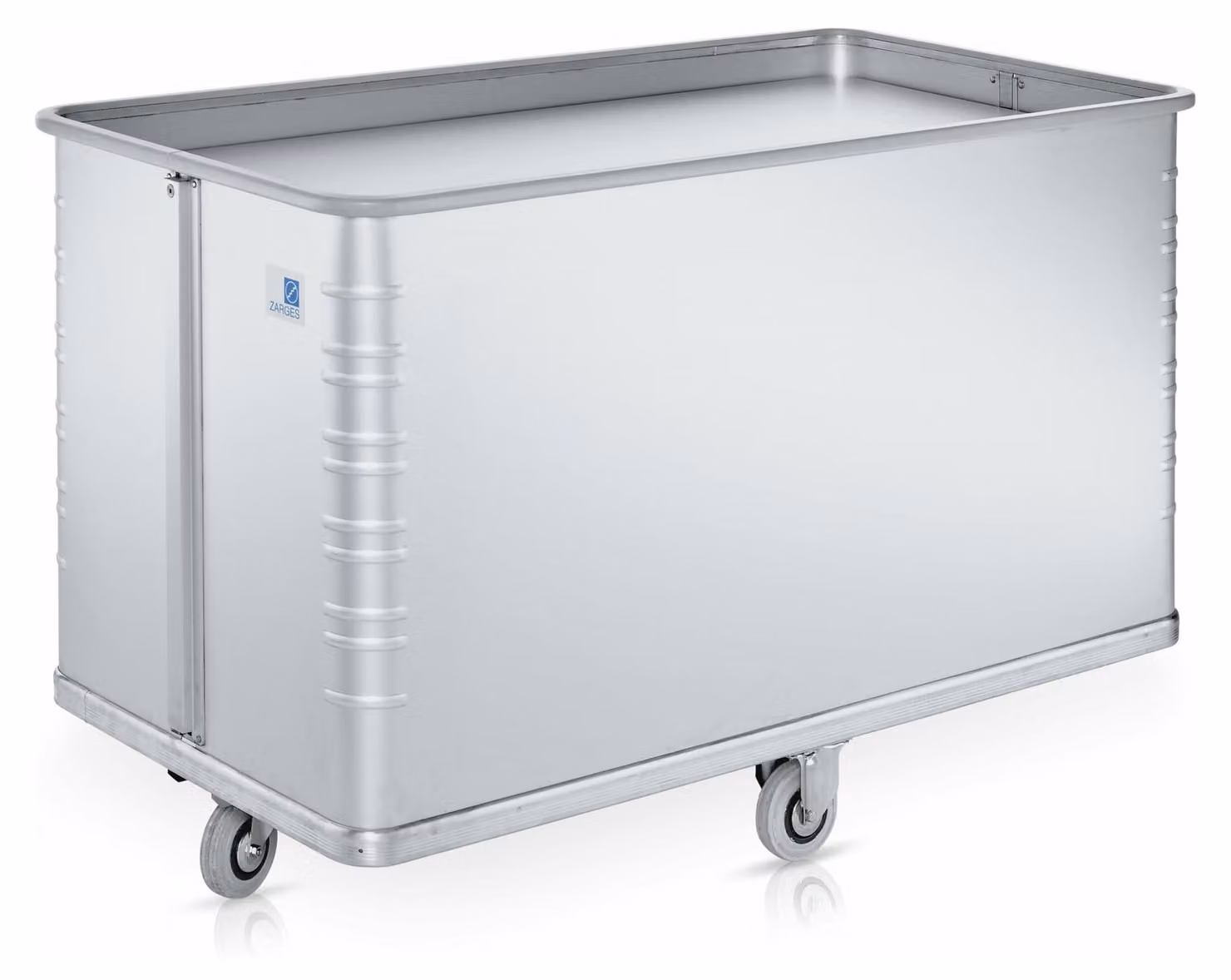 Carrello con fondo a molle Zarges W161 1460x750x920 mm, capacità 570 l