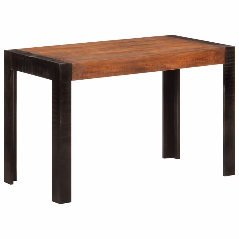 Maison Exclusive - Tavolo da pranzo color miele, 120x60x76 cm, in legno massello di mango