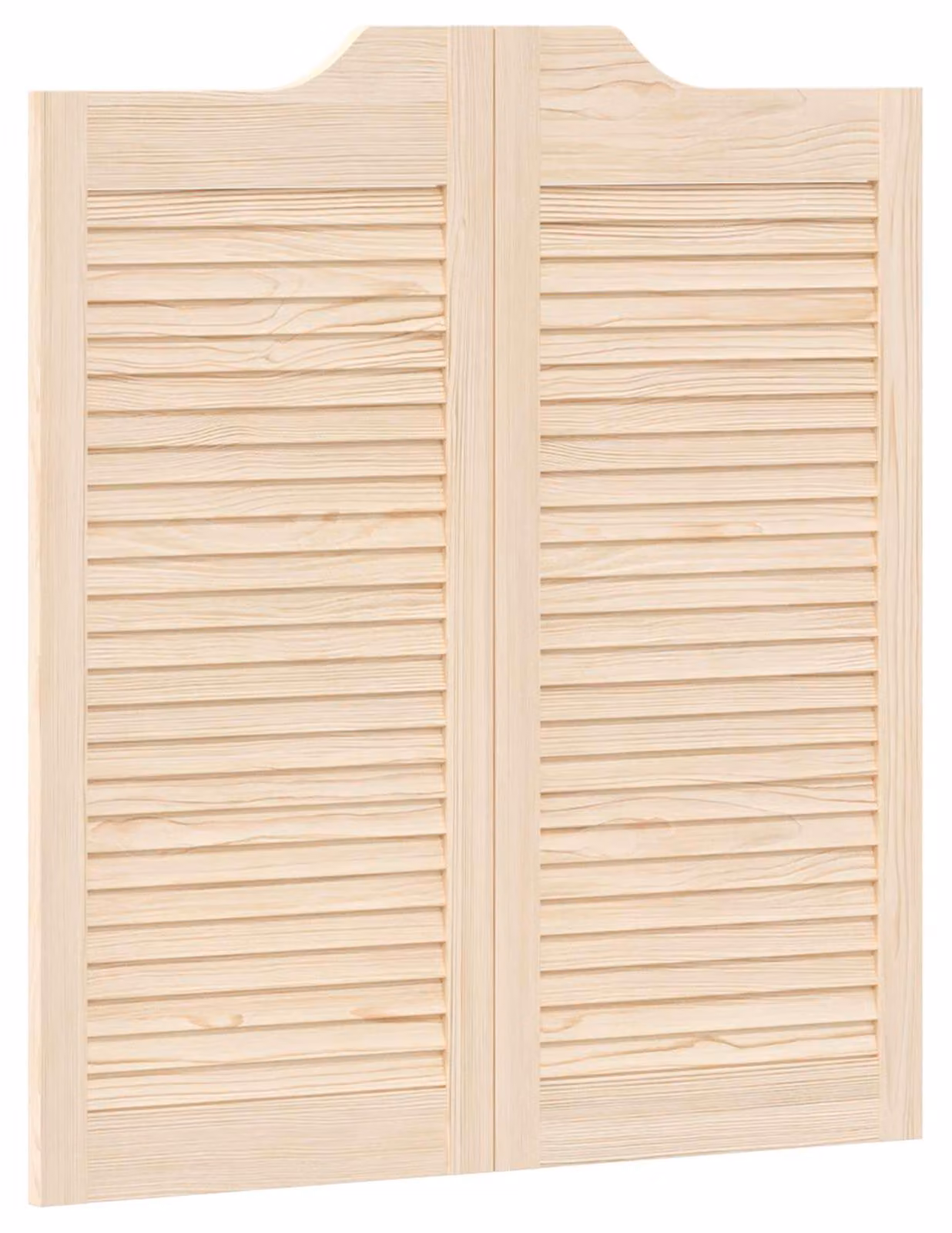 Porte Swing Naturale 90 x 40 cm Legno Massello di Pino