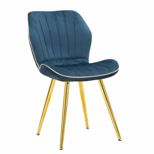 Sedie da Soggiorno SEDIA PARIS SPACE OTTANIO /GOLD SET 2 PZ CM 46X58X77 Mauro Ferretti