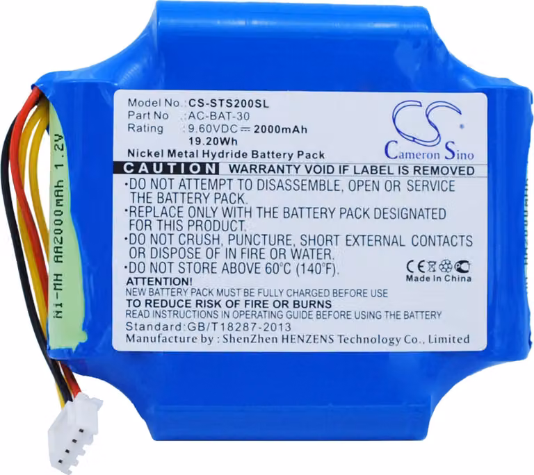 TECHTEK Batteria compatibile con [ShinewayTech] S20A, S20B, S20C, S20N sostituisce AC-BAT-30