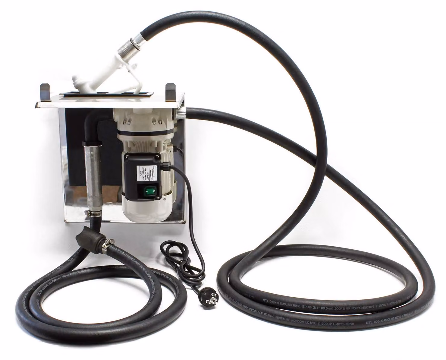 Pompa per urea da 40 l/min, autoadescante, 230 V, 400 W, pompa a membrana