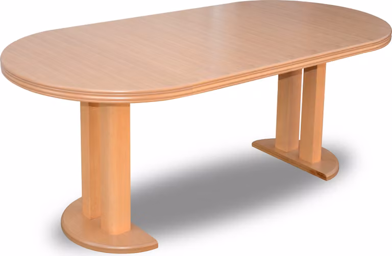 Tisch 240cm Designer Konferenztisch Holztisch Tische Meeting Esszimmer Esstische