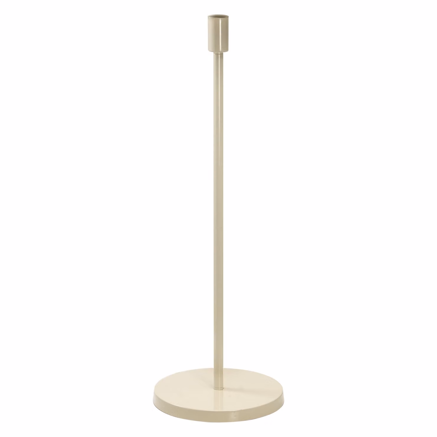 OSRAM DECOR STICK SHORT lampada da terra, 1 x E27, beige, acciaio inossidabile, scenari di illuminazione personalizzati, ideale per le zone giorno, interruttore a pedale, design moderno, base E27, decorativa
