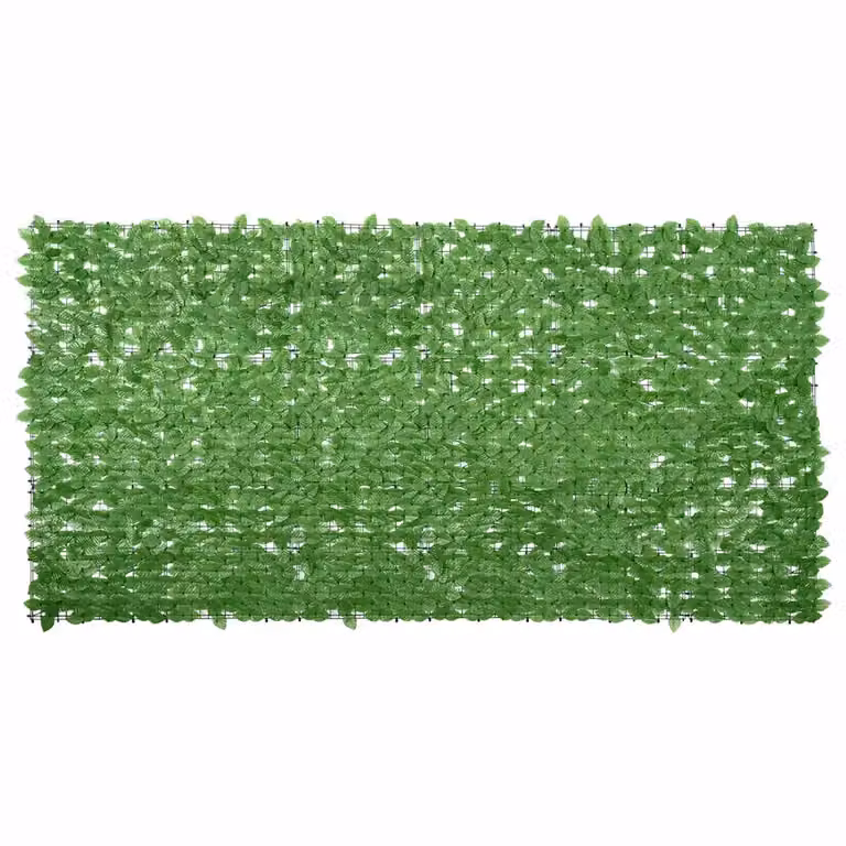 vidaXL Paravento da Balcone con Siepe Artificiale Verde, L 300 cm x H 150 cm