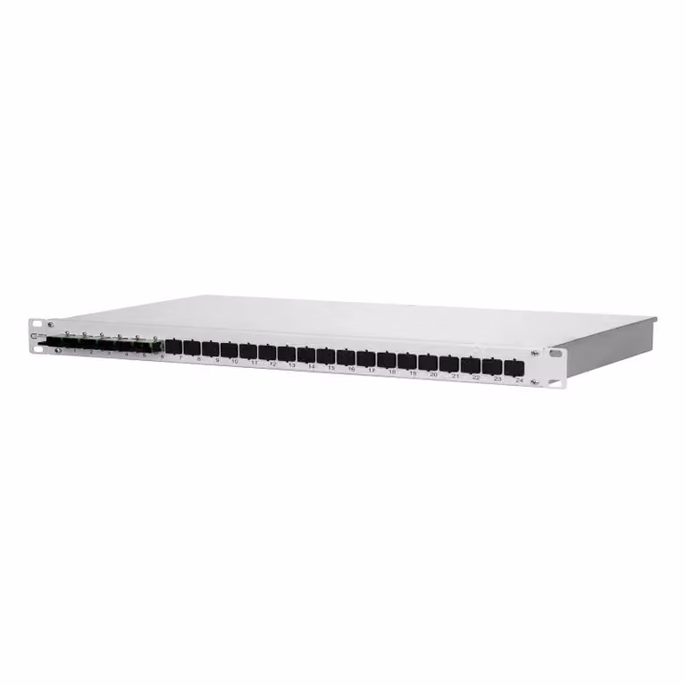 Metz Connect OpDAT fix pannello di giunzione 6xE2000-D APC (verde), OS2, grigio 1502595F06-E