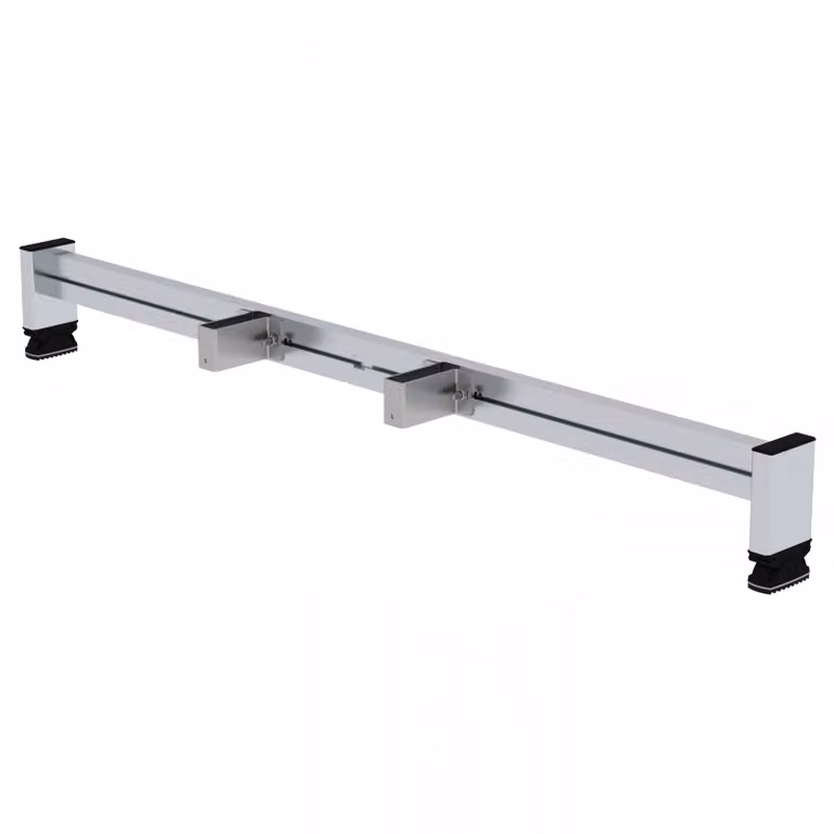 Traversa retrofit 1200 mm con nivello per montante 85 mm