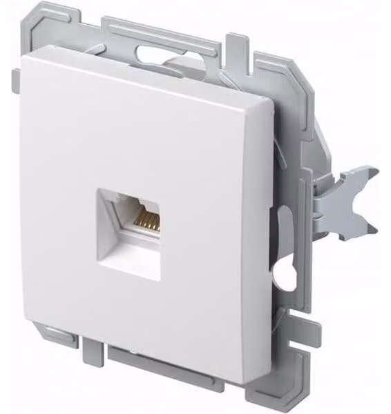 Tem Kat6S-Dose Ks Rj45 8/8 Slim Pw (Kq40Pwxo-U)