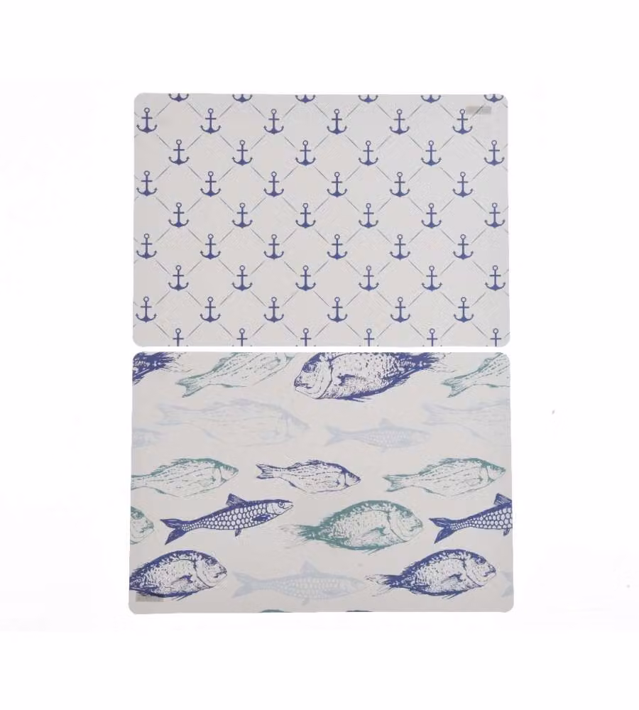 Tovaglietta decoro mare 42,5 x 29 cm