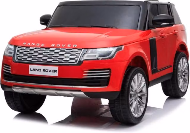 Auto Elettrica Per Bambini Land Rover - Range Rover Sport HSE 2 Posti-Rosso