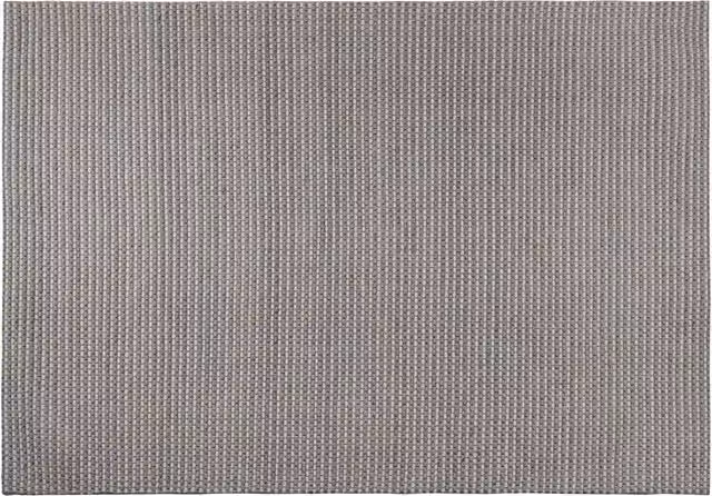 Tappeto Beliani Grigio Moderno in Lana e Poliestere, L/P: 160 x 230 cm