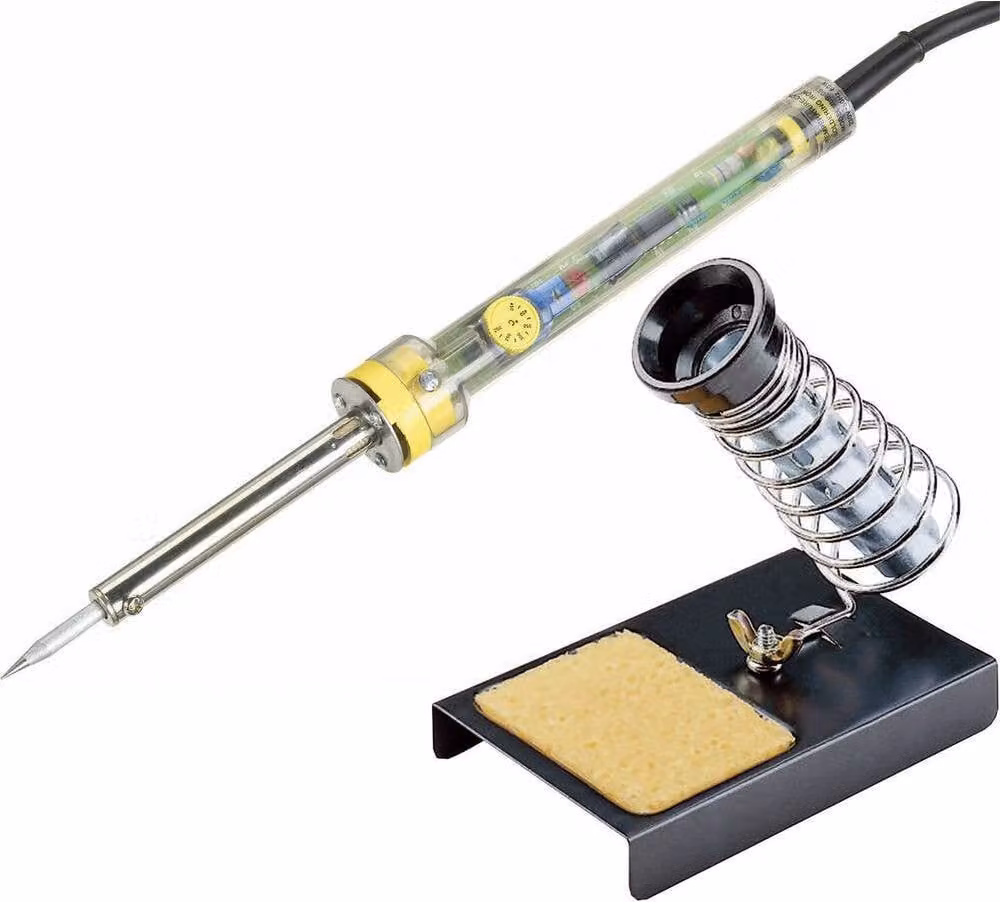 TOOLCRAFT JLS-03 Set di saldatori 230 V 60 W a forma di matita +200 - +450 °C incl. vassoio