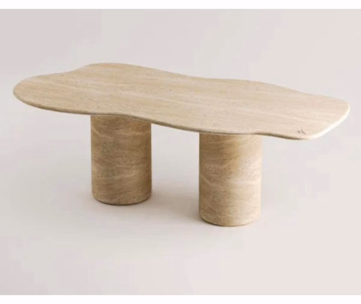 Casa Padrino Luxury Travertine Dining Table Beige 190 cm - Mobili da cucina