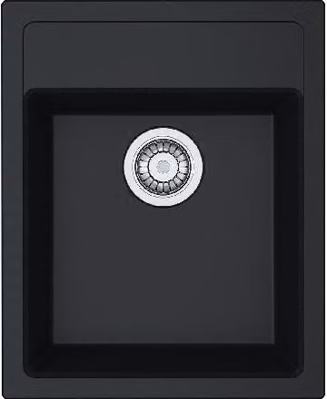 Franke Sirius - Lavello in tectonite SID 610-40, 430x530 mm, nero 114.0503.041