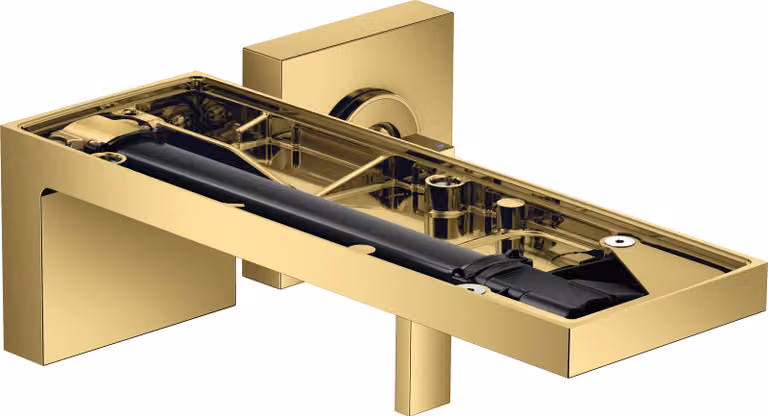hansgrohe AXOR MyEdition Mitigeur monocommande de lavabo encastré pour montage mural, bec 221 mm, sans plaque, 47062990, 47062990