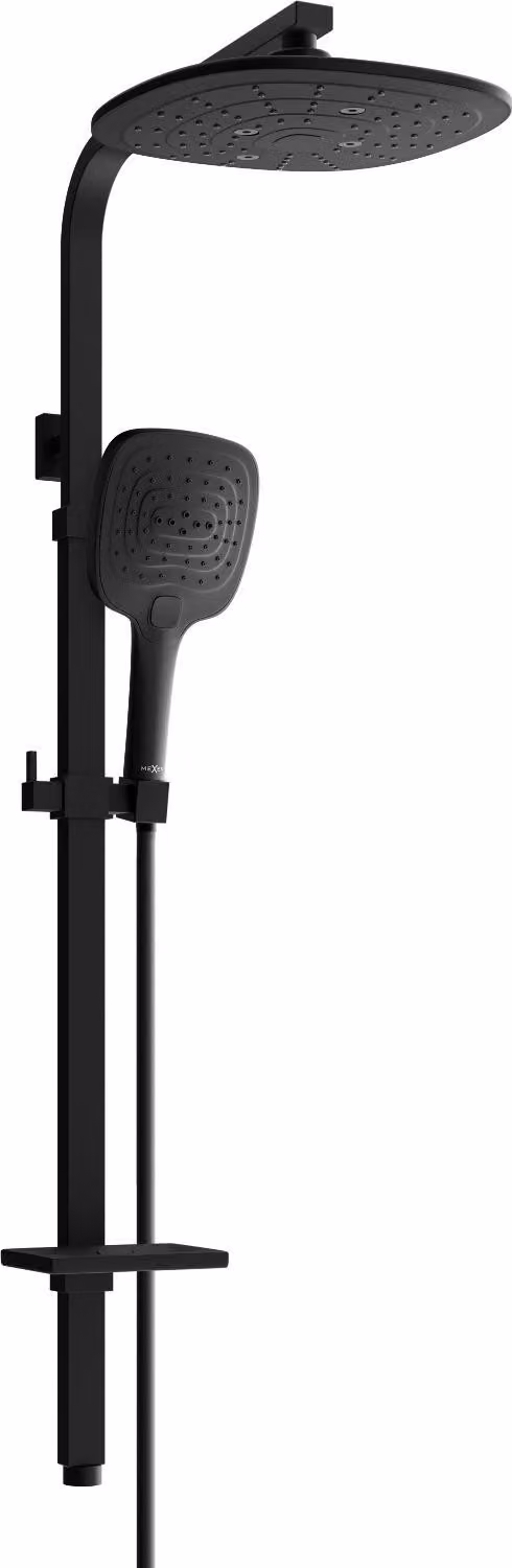 Mexen Q17 colonna doccia, nera - 798171795-70