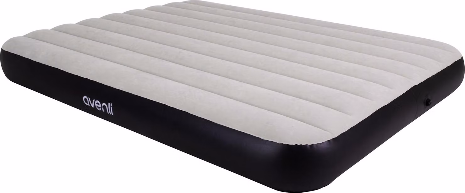 Avenli 24161 Materasso gonfiabile King size 203 x 152 x 25 cm, grigio