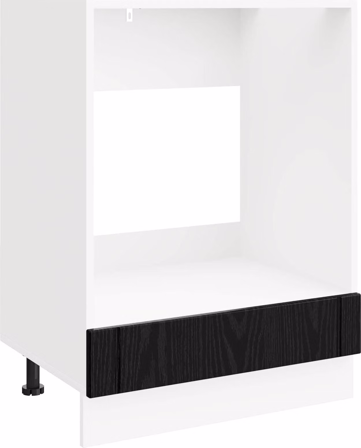 Armadio per forno LUCCA Rovere Nero 60 x 46 x 81,5 cm