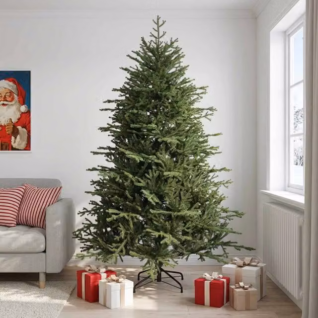 Albero di Natale Artificiale con Rami Pieghevoli 210 cm 42055575