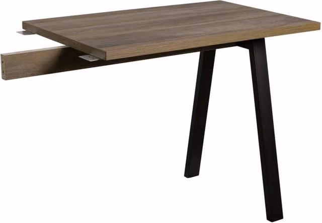 PROLUNGA SCRIVANIA DAVINCI 90X60XH75CM NOCE BRERA
