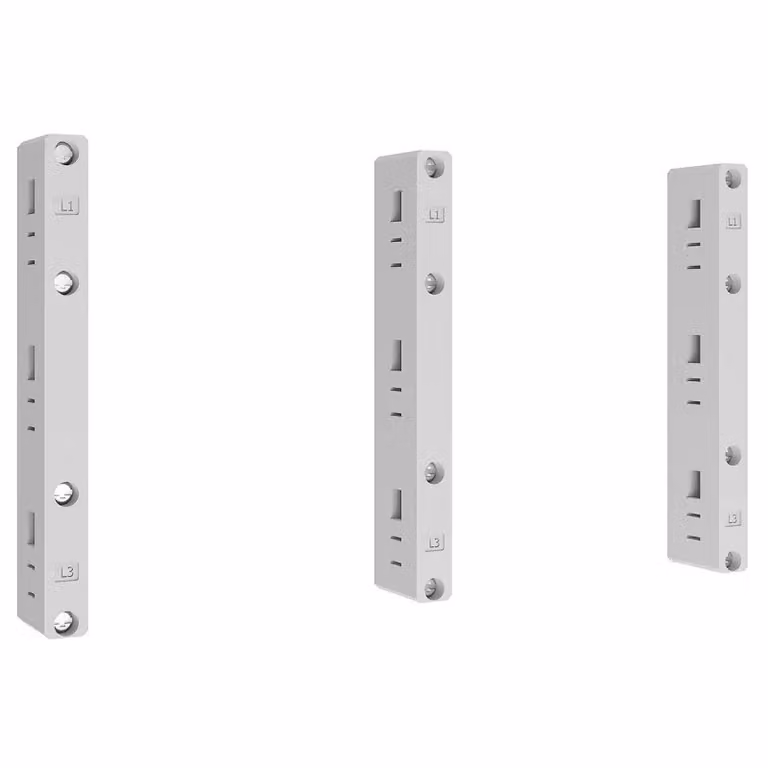 Modulo barra collettrice ABN profonda 3-4FB/2RE 60 mm per CU 12x5 - 30x10 mm, a 3 poli, EBM 70 mm MTS42703