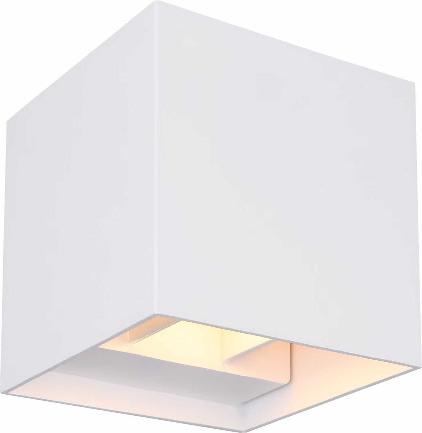 Globo Lighting luce da esterno in alluminio pressofuso bianco, 2x LED