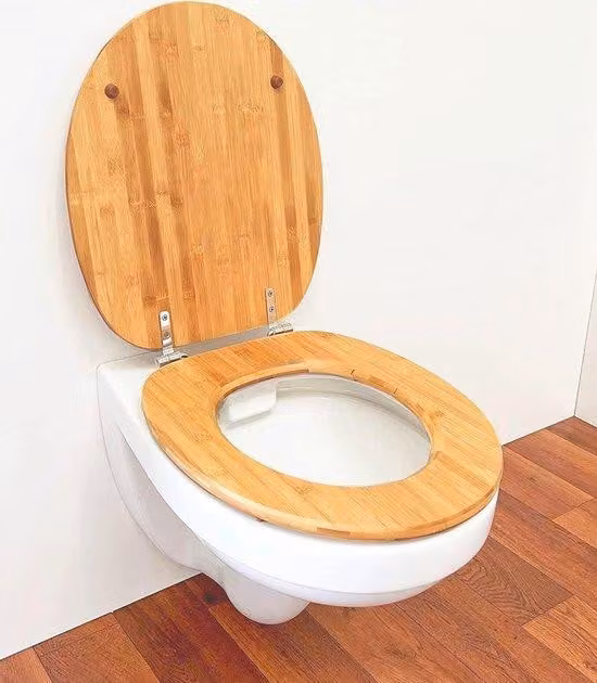 Coperchio per WC in resina termodurente con chiusura rapida per una pulizia agevole