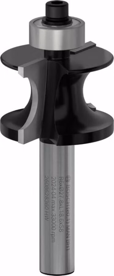Bosch PRO fresa mezzotonda 8x27,8x63 mm