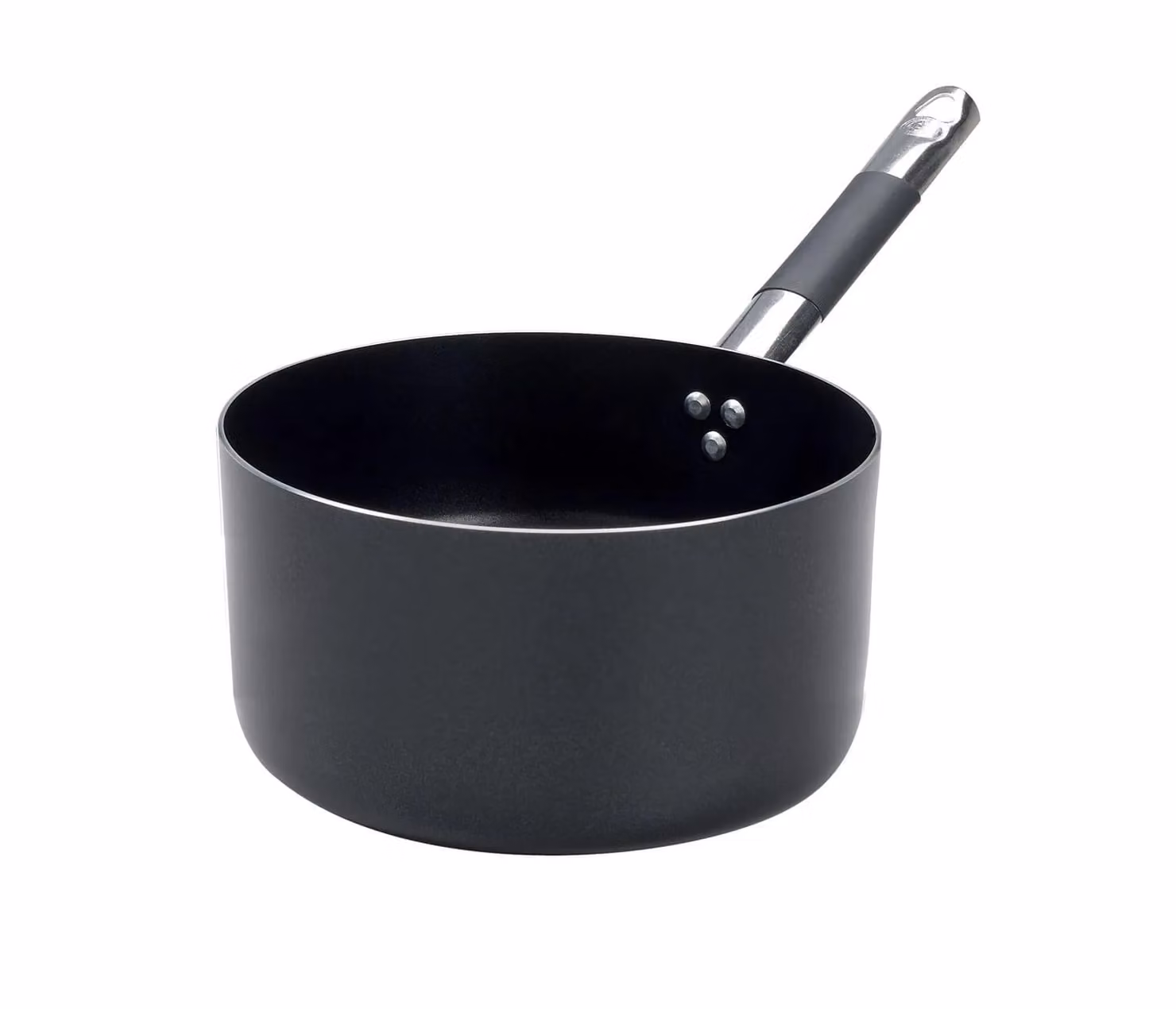 Casseruola Alta AlBlack in alluminio antiaderente 3mm con manico “cool”, diam. 20cm