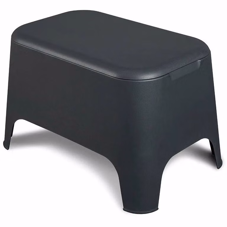Tavolino da giardino moderno TOOMAX Petra colore antracite opaco