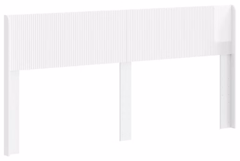 Testiera Letto Bianco Lucido PB