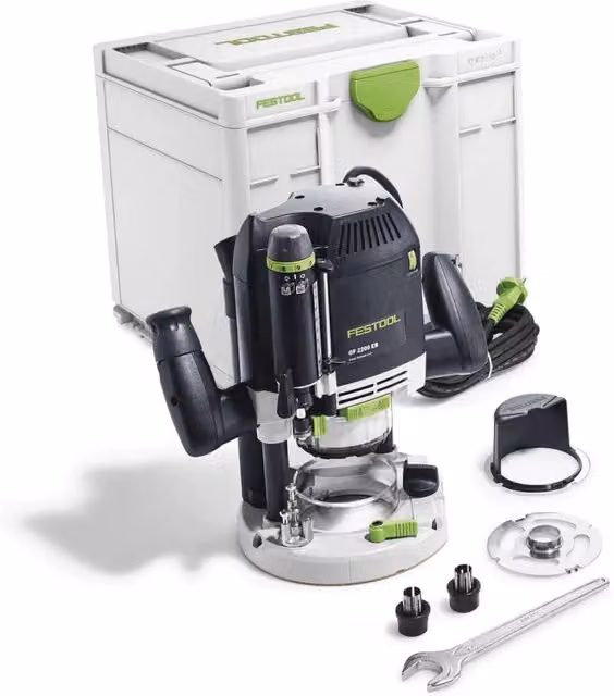 Fresatrice da banco Festool OF 2200 EB-Plus, Grigia, 2200W