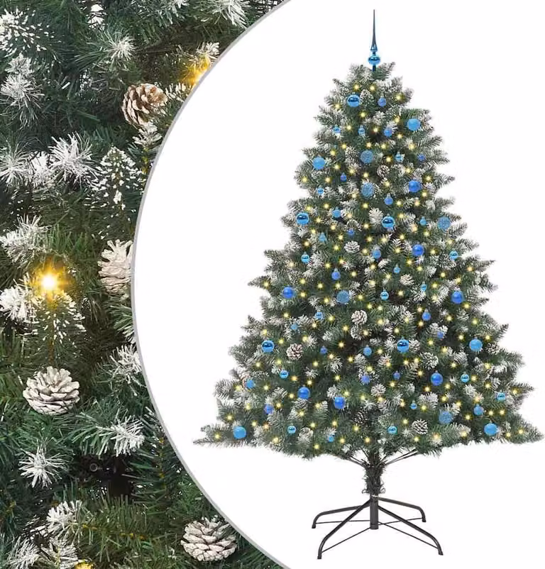 Maison Exclusive - Albero di Natale artificiale, verde, 240 cm
