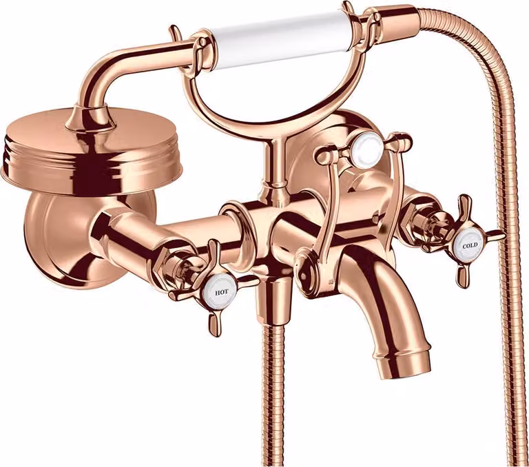 hansgrohe AXOR Montreux Mitigeur bain à 2 poignées pour montage apparent, 16540300, 16540300