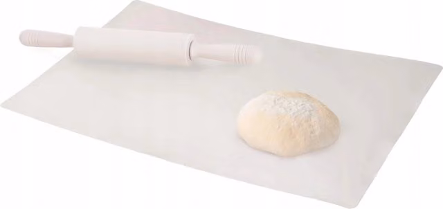 Tappetino da pasticceria grande in silicone KADAX 60x40 cm + mattarello rotante in silicone
