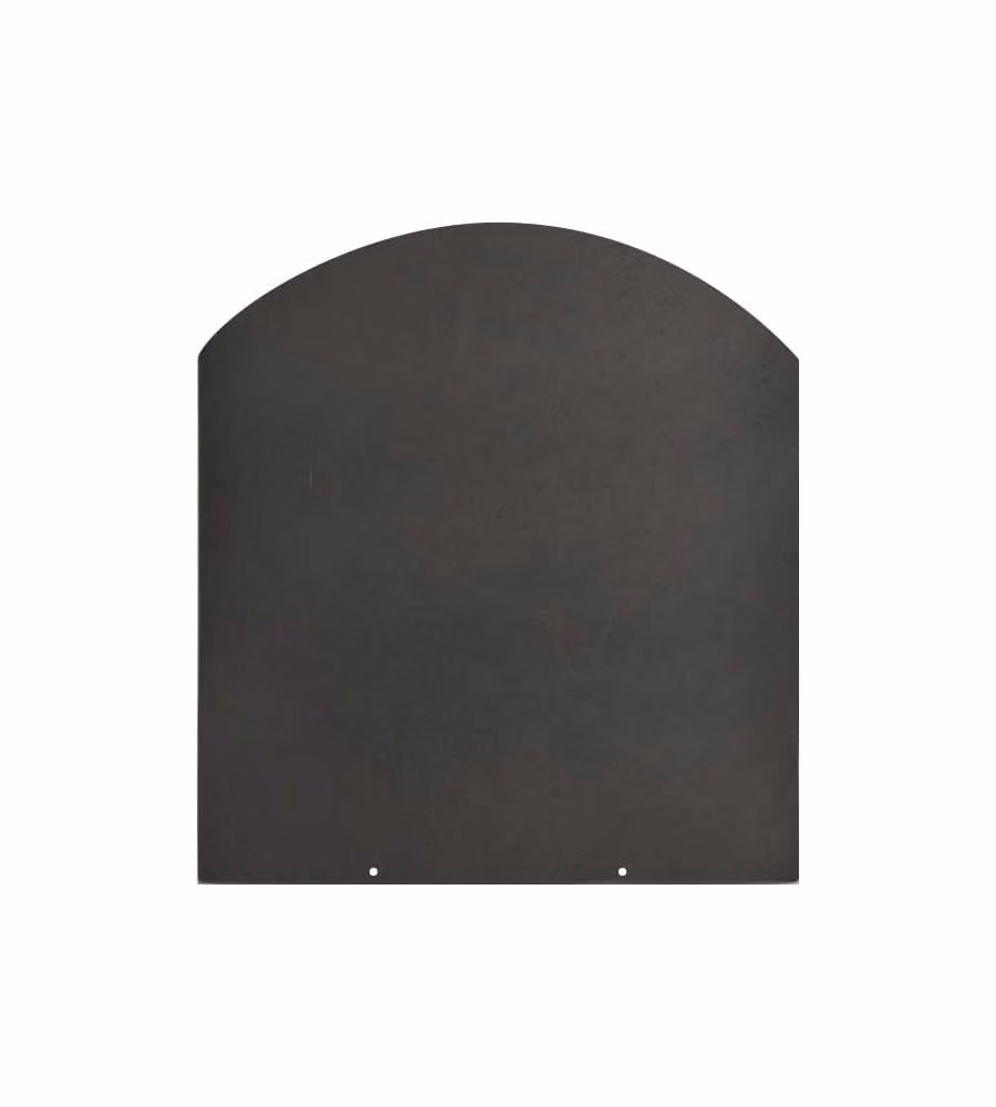 Divina Fire Pedana Salvapavimento per Stufe - Acciaio - 100x90 cm