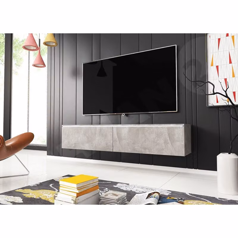 Mobile porta TV CERIEE 140 - cemento