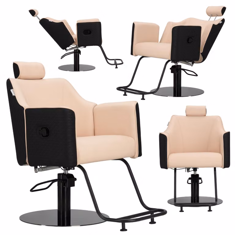 Poltrona da barbiere Brilia idraulica per salone di parrucchiere barber shop Barberking