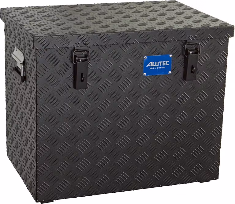 ALUTEC Aluminiumbox Extreme 120 Schwarz, 120 ltr., (LxBxH) 600 x 400 x 500 mm