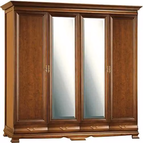 Kleiderschrank Kleidungsschrank Großer Schrank Garderobenschrank Spiegelschrank