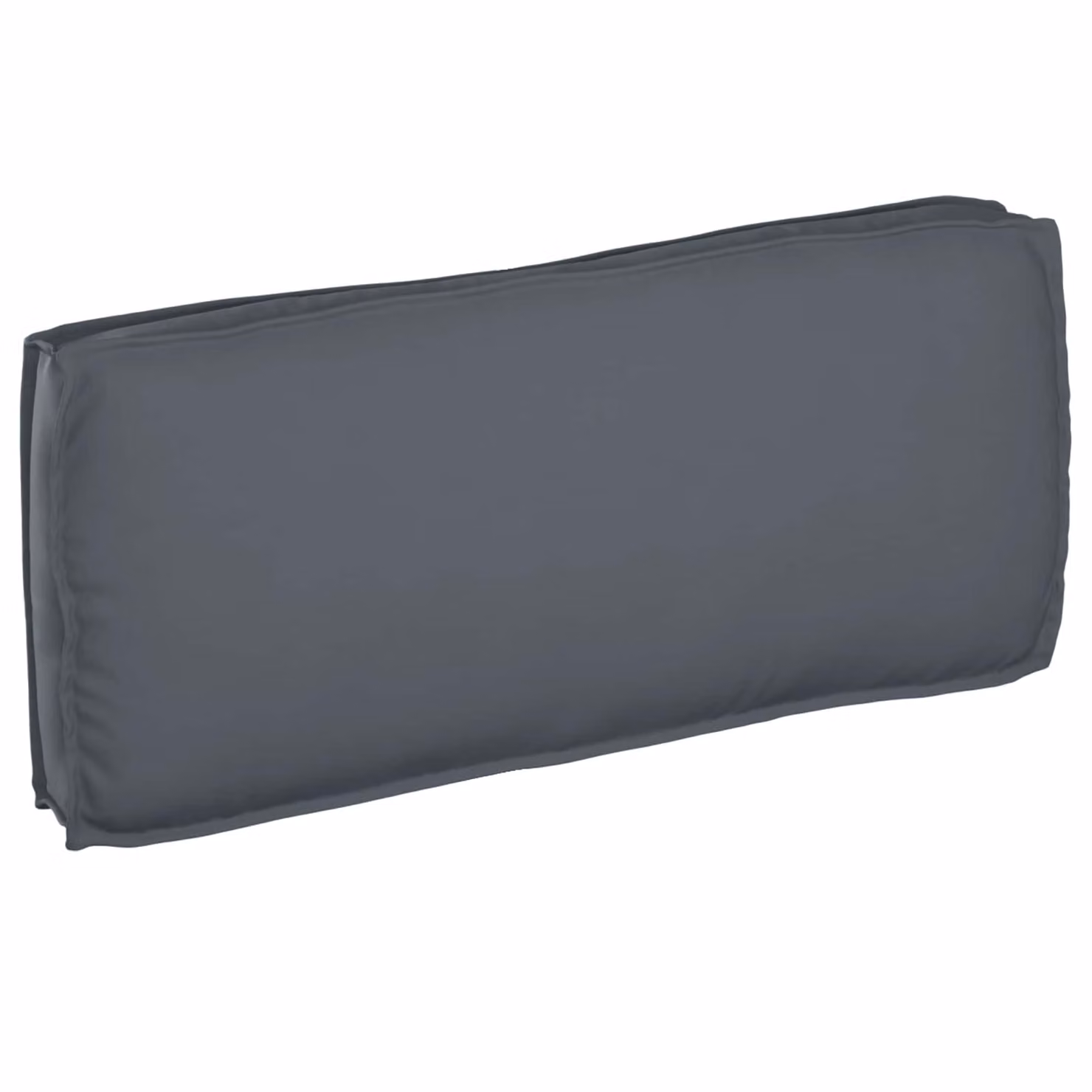 Cuscino in tessuto Oxford idrorepellente vidaXL, colore antracite, L 120 x P 50 x H 12 cm