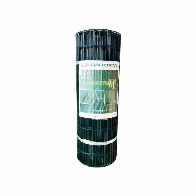 Cavatorta Rete a maglie rettangolari Margherita in acciaio plastificato Verde – 2