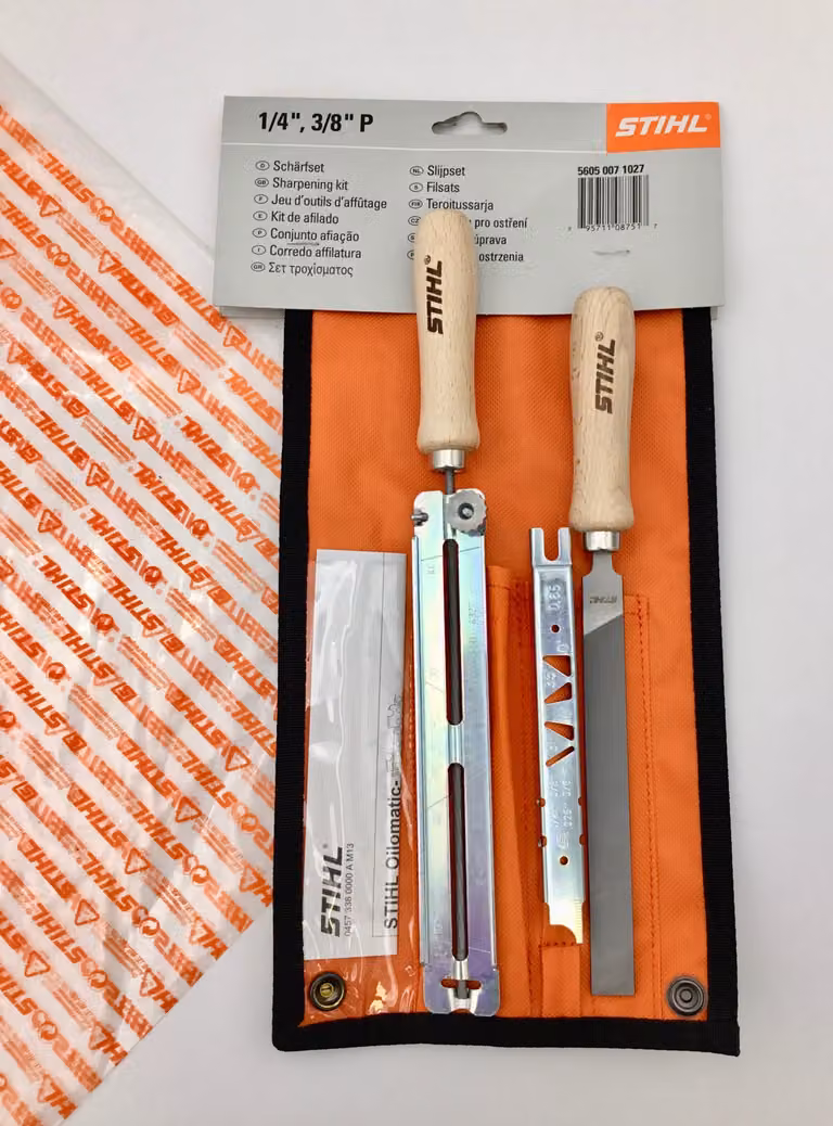 Set di affilatura STIHL per catene da 1/4" , 3/8 "P - lime 56050071027
