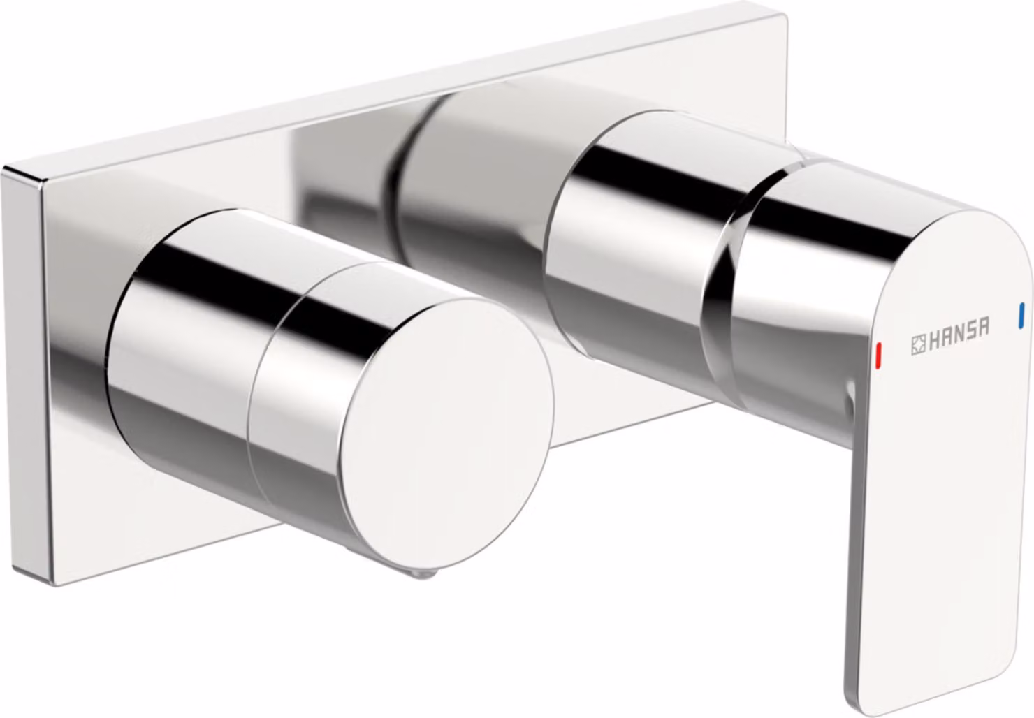 HANSA HANSASTELA Set de montage final pour baignoire/douche, chrome, 44579573, 44579573